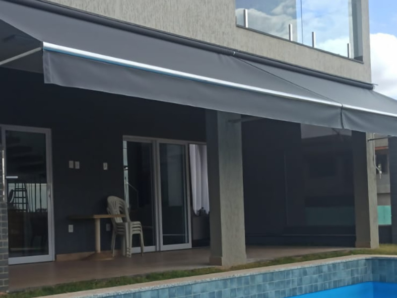 Cortina com Braço de Extensão