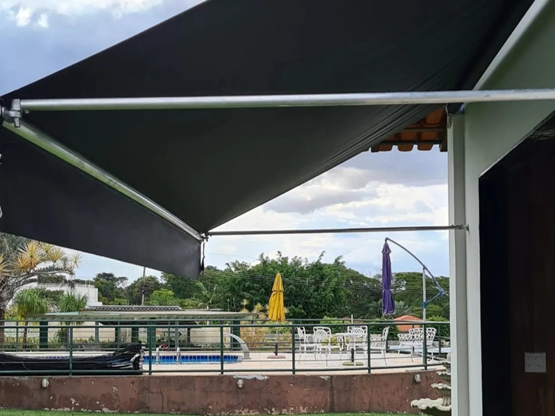 Cortina com Braço de Extensão