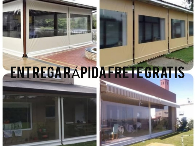 Toldos Tipo Cortina com Visor