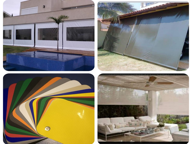 Toldos Tipo Cortina com Visor